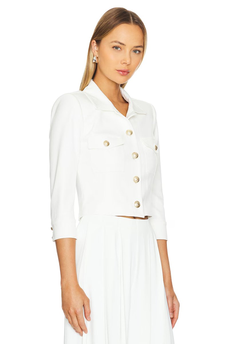 revolve Kumi Cropped Fitted Jacket - 2