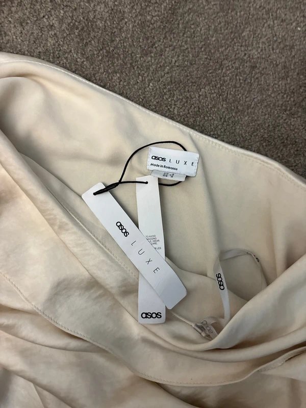 ASOS Cream ASOS Luxe top - 2