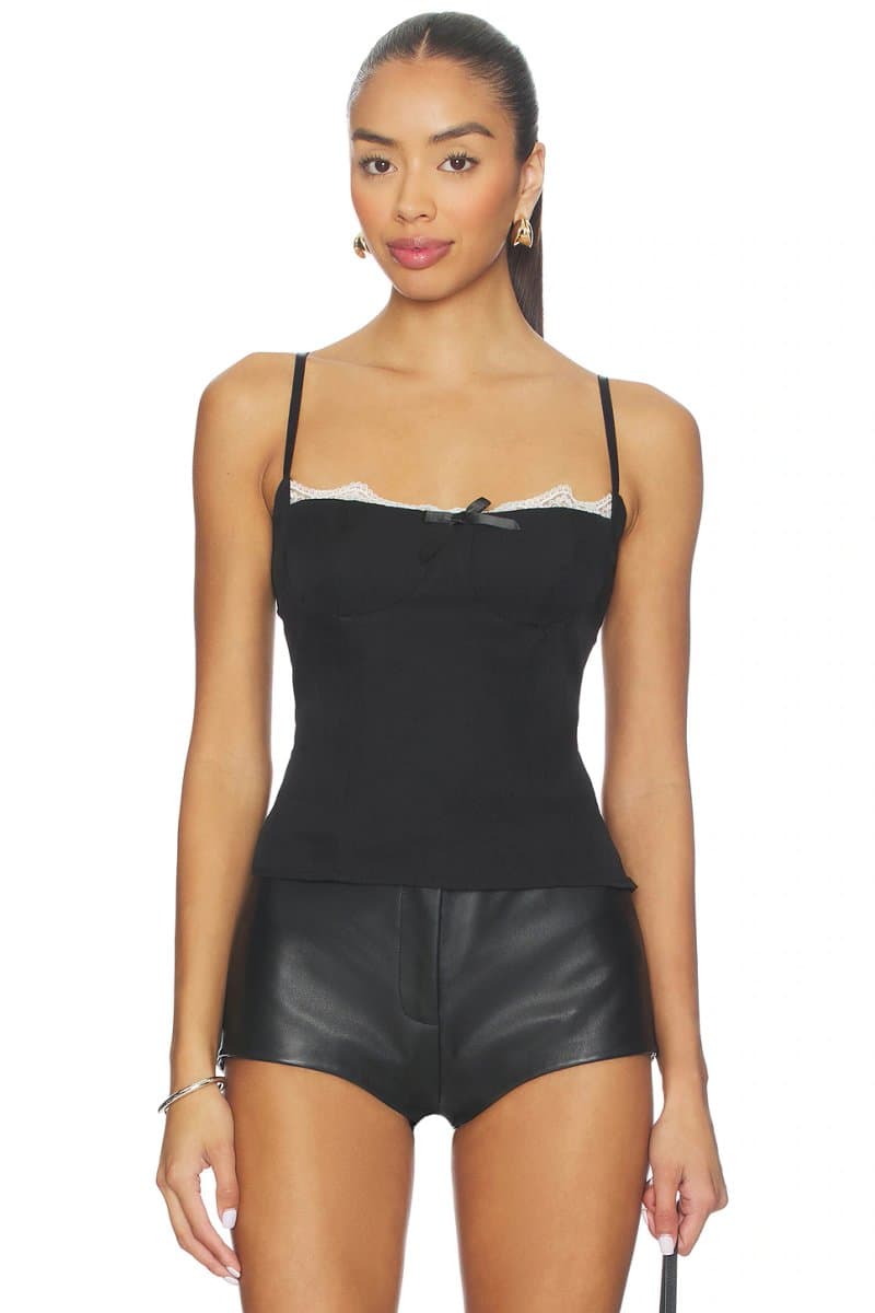 revolve Revolve Bryslyn Cami Top in Black