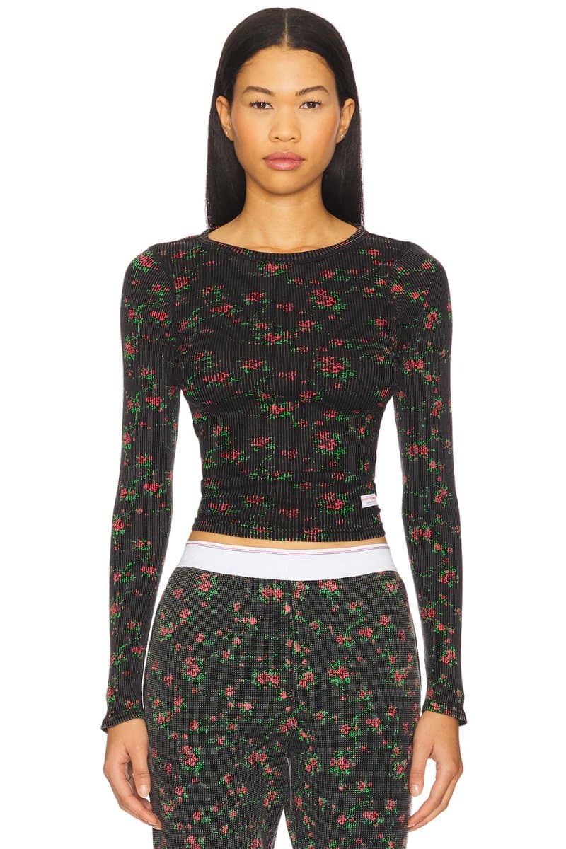 revolve Long Sleeve Crewneck Tee