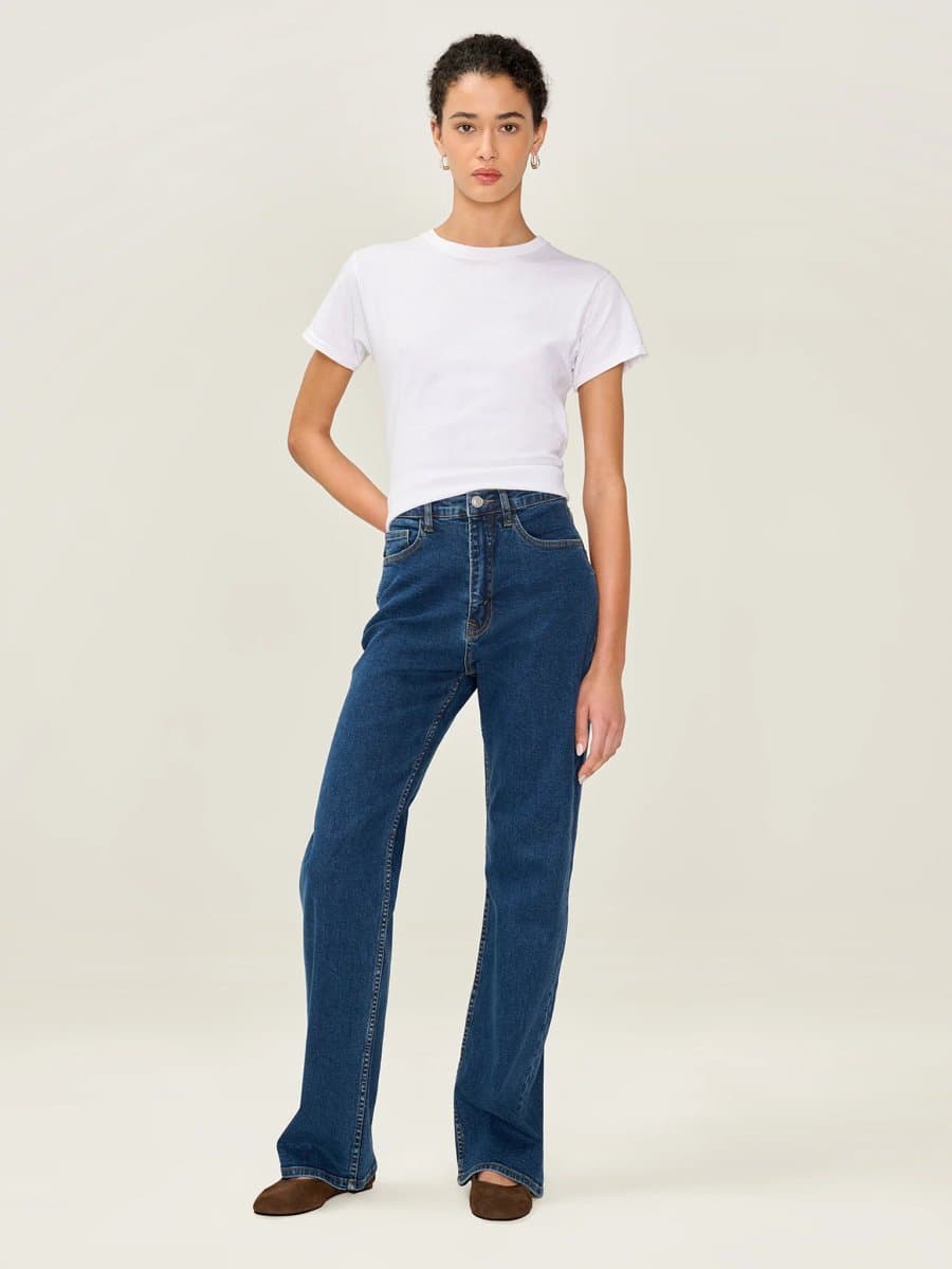 OMNES OMNES Hart Slim Jean in Indigo