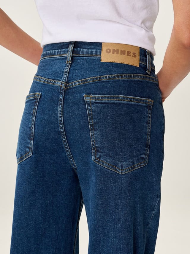 OMNES Hart Slim Jean in Indigo - 3