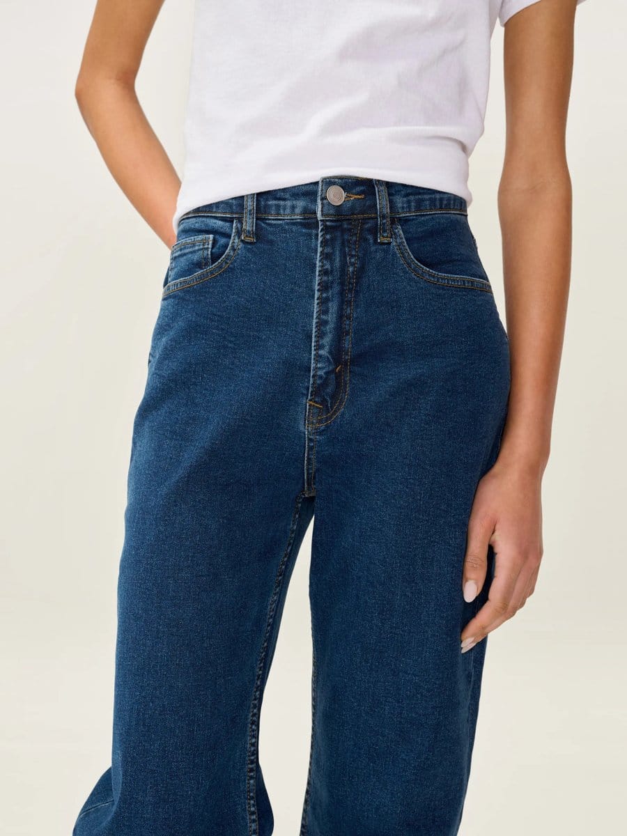 OMNES Hart Slim Jean in Indigo - 4