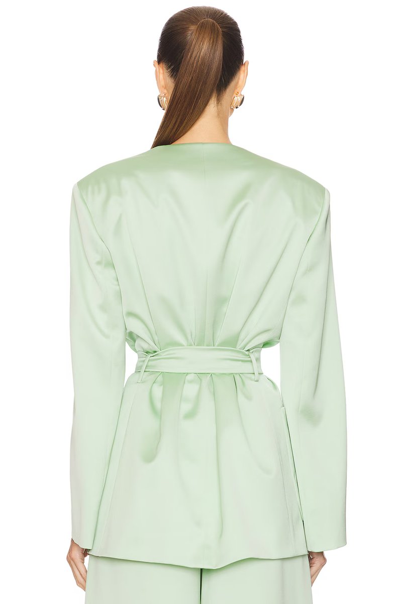 revolve Wes Collarless Blazer - 3