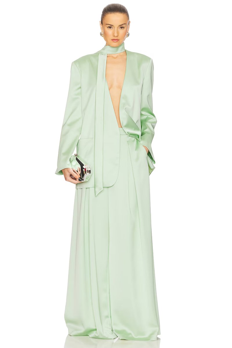 revolve Wes Collarless Blazer - 4