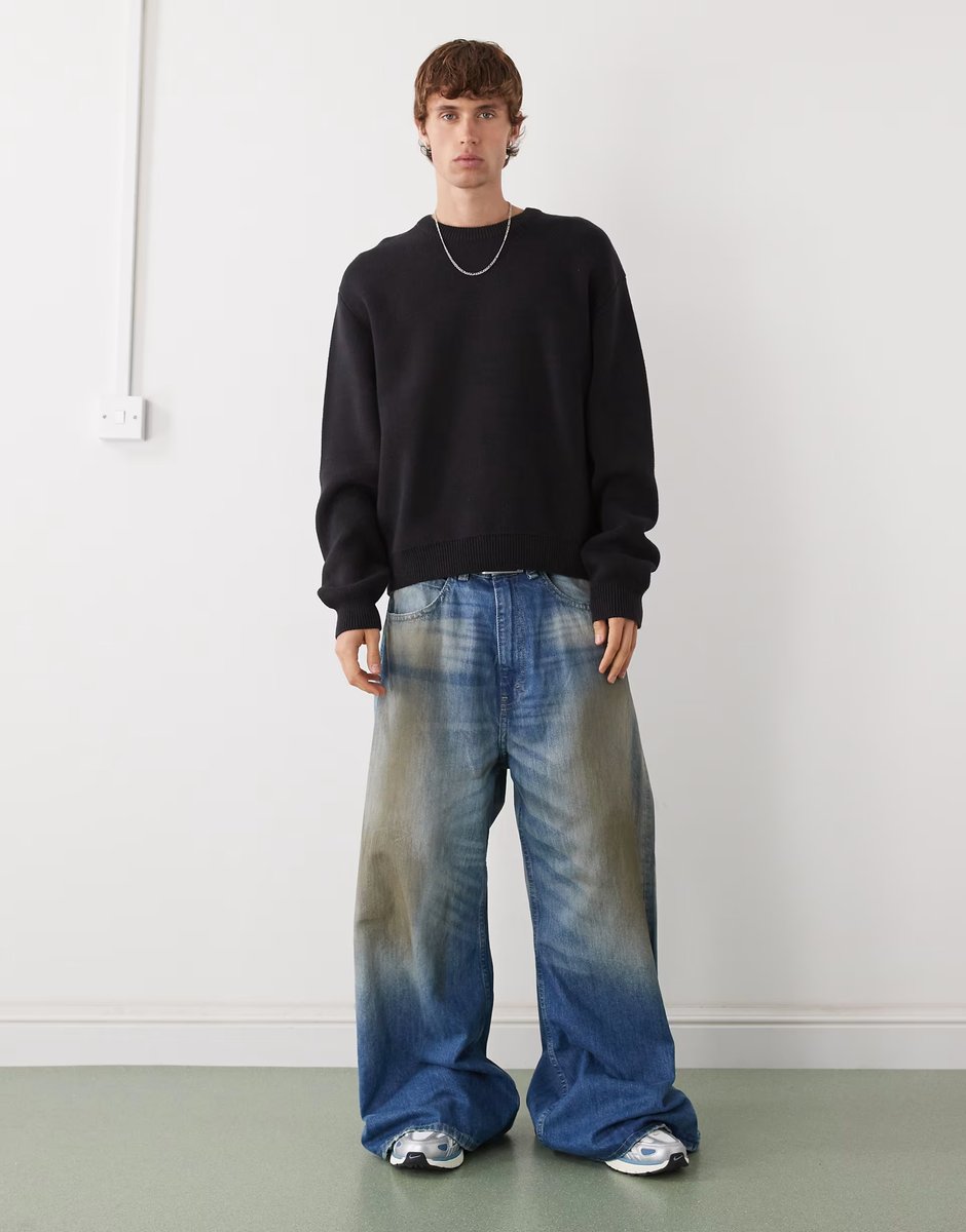 ASOS Weekday jumper in black - 2