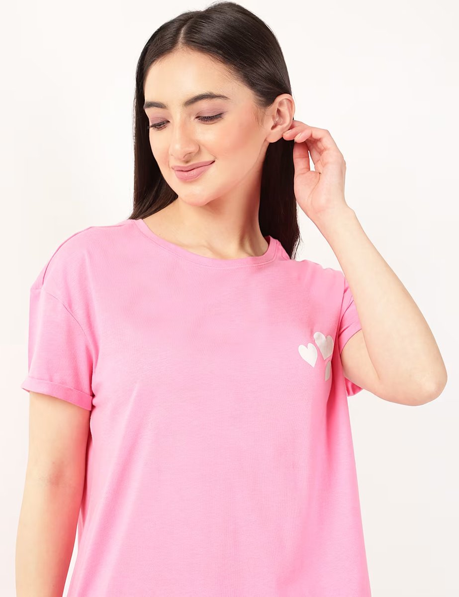 Marks & Spencer M&S INT SS CL Heart Flatpack Pink Mix - 4