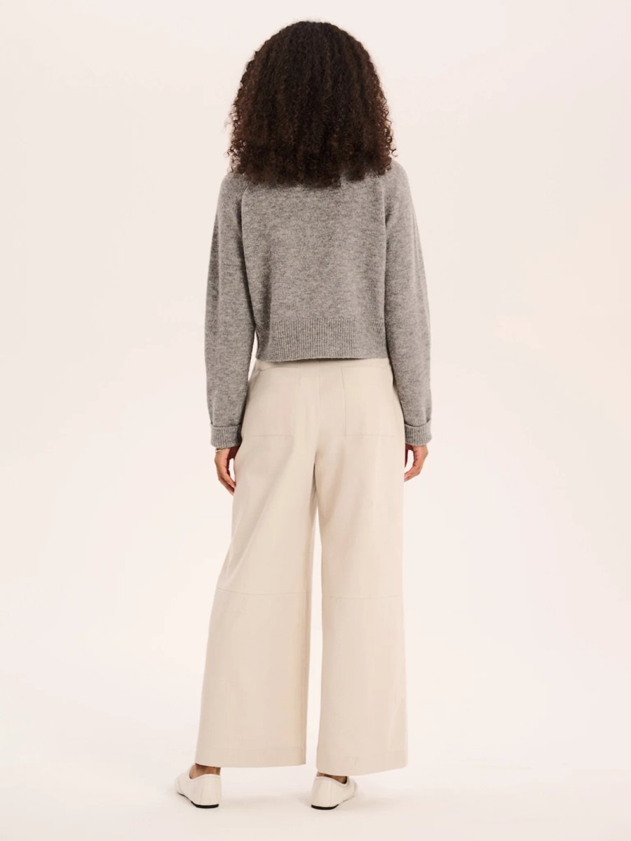 OMNES Tasmin Trouser in Ecru - 3