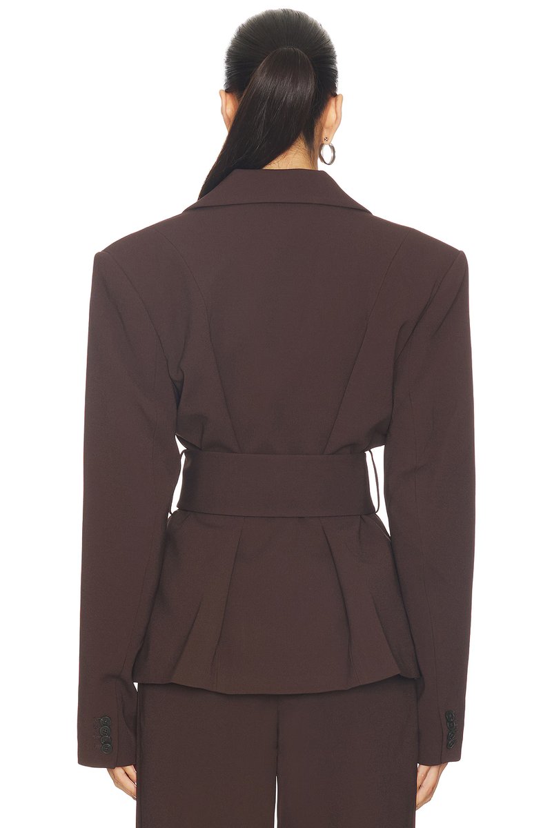 revolve Suiting Belted Blazer - 3