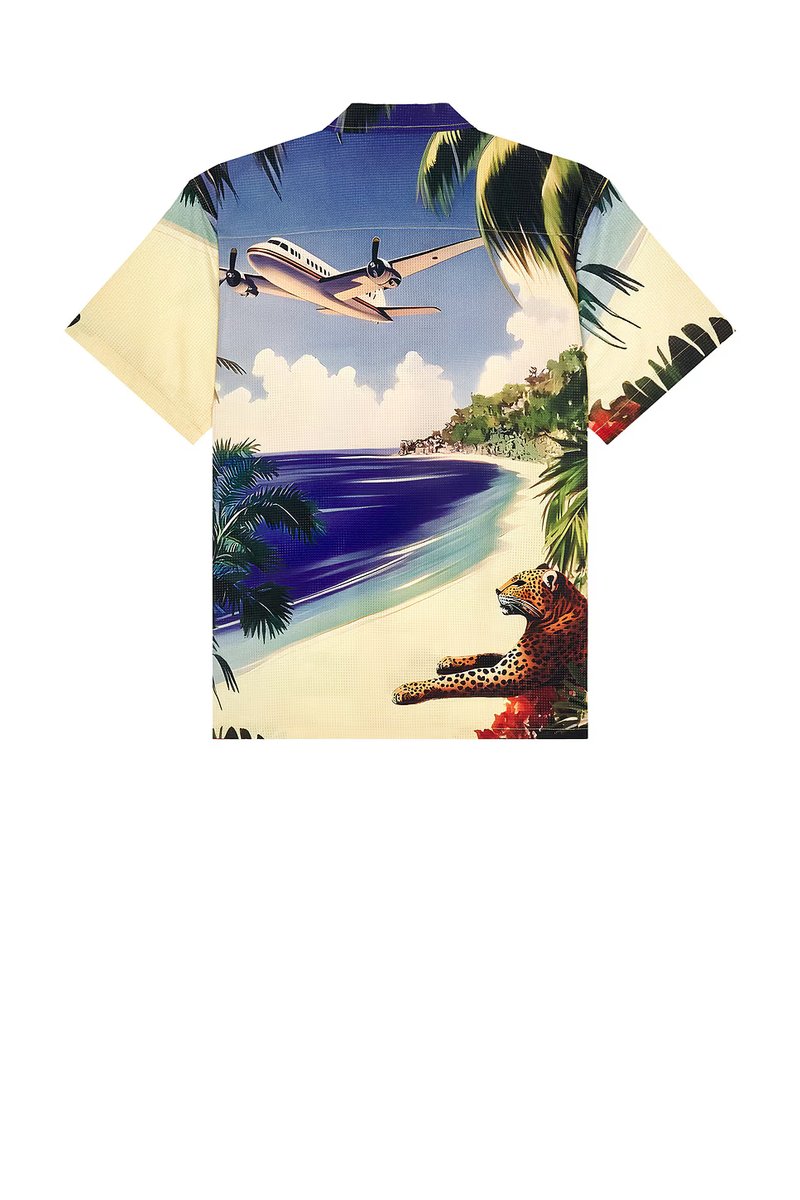 revolve Beach Landing Buttonup Shirt - 2