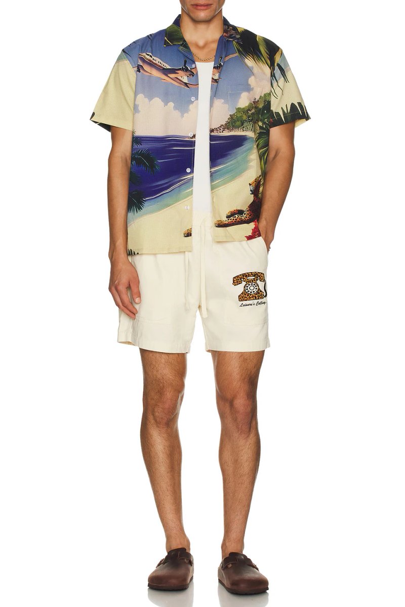 revolve Beach Landing Buttonup Shirt - 4