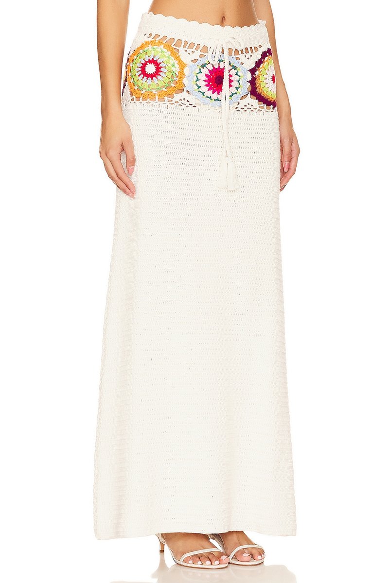 revolve Kestrel Crochet Maxi Skirt - 2