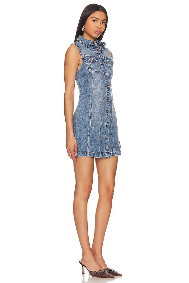 revolve Button Up Dress - 2