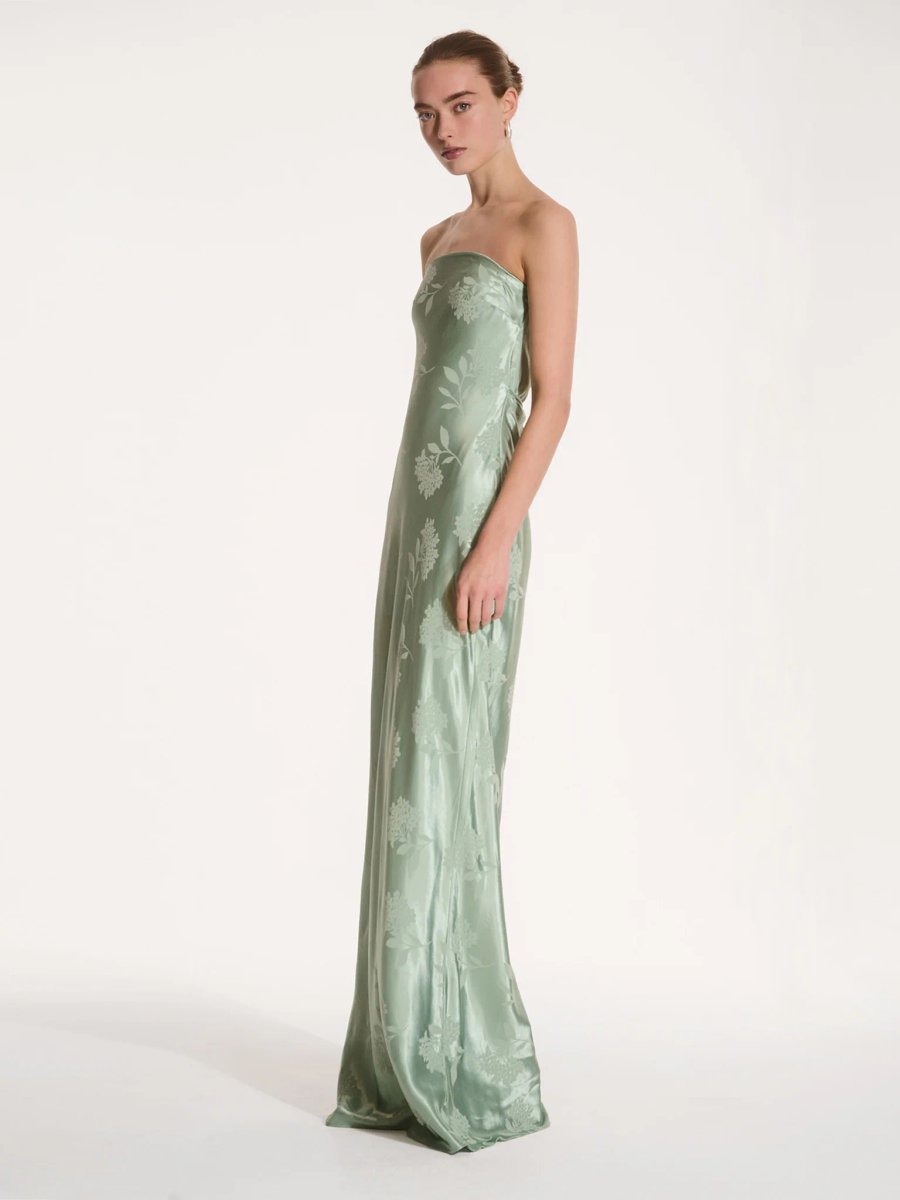 OMNES Amdra Maxi Dress in Sage - 3