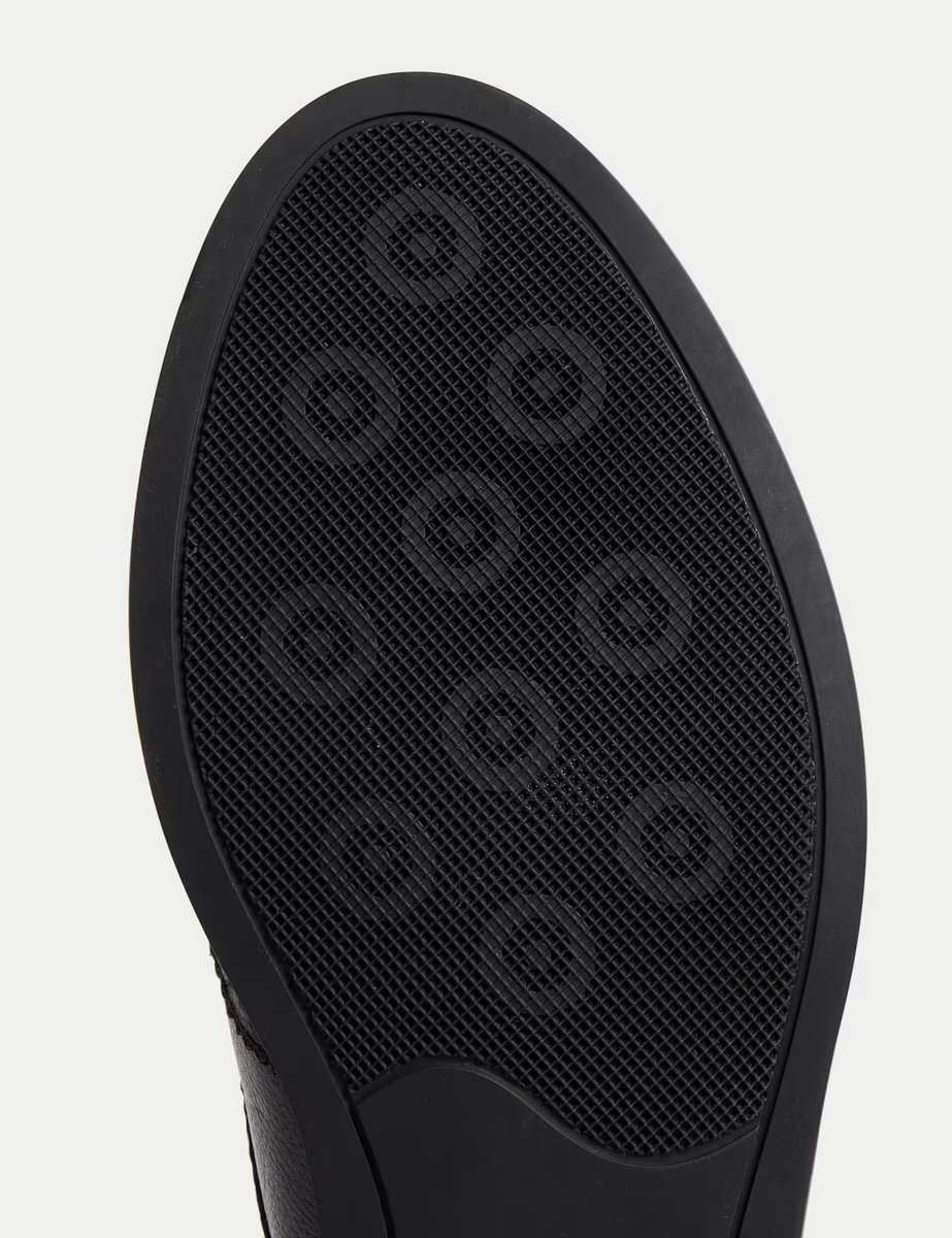 Marks & Spencer M&S Wide Fit Leather Brogues Black - 3