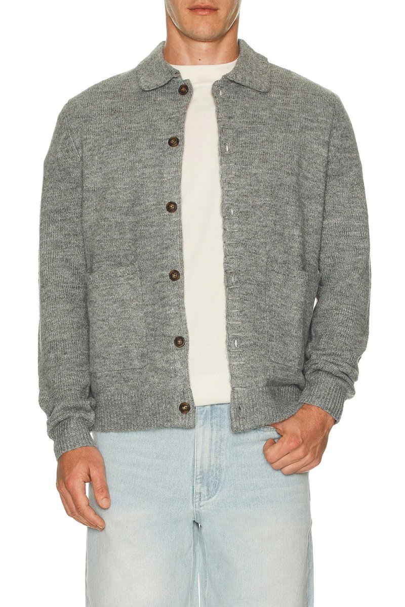 revolve Mohair Whip Stitch Knit Shirt - 3