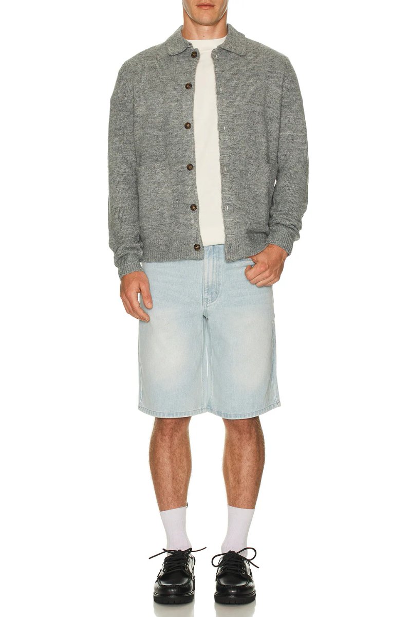 revolve Mohair Whip Stitch Knit Shirt - 4