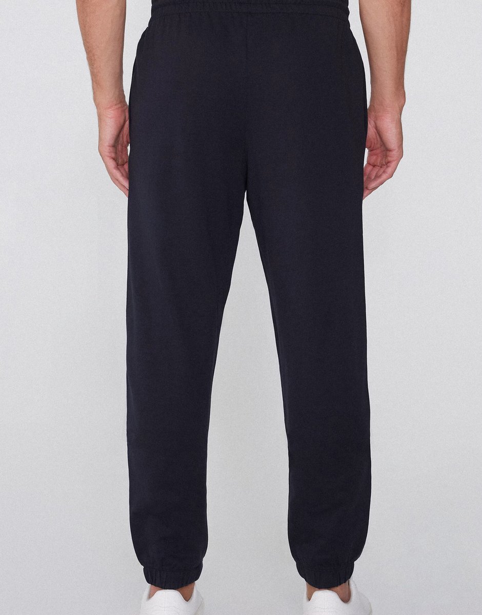 ASOS Tezenis Fleece trousers with pockets in dark blue - 2