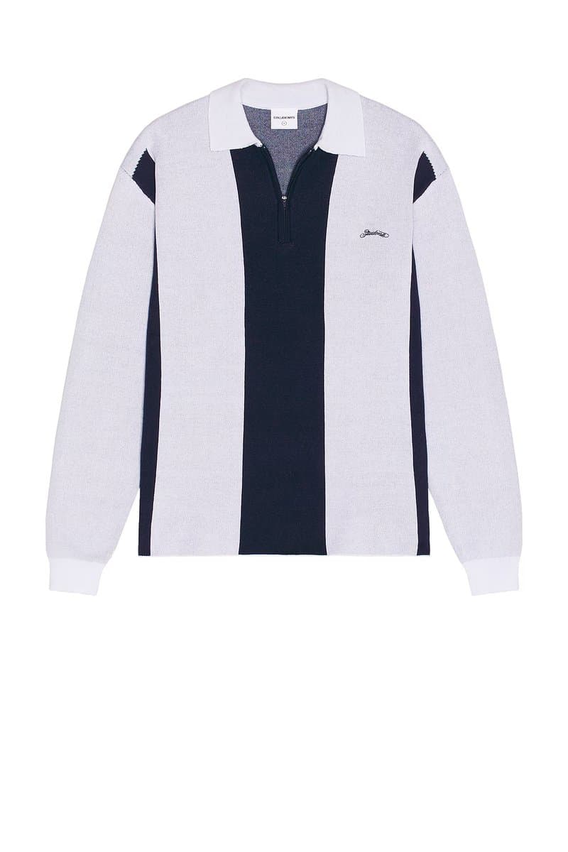 revolve Gibson Fleece Long Sleeve Polo