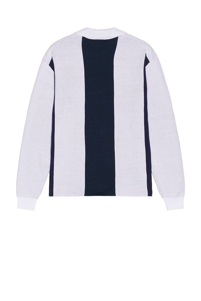 revolve Gibson Fleece Long Sleeve Polo - 2