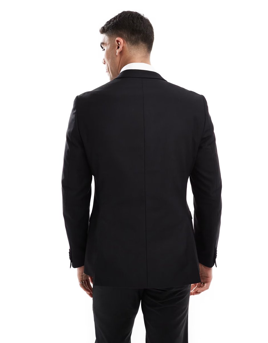 ASOS French Connection formal suit jacket co-ord in black - 2