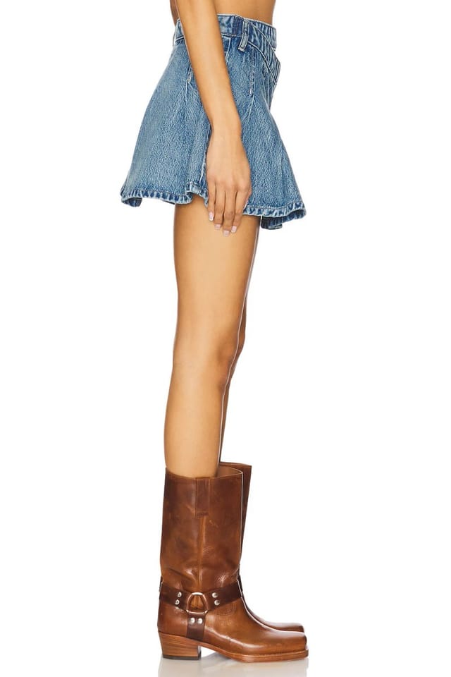 revolve x We The Free Stephie Denim Skort - 3