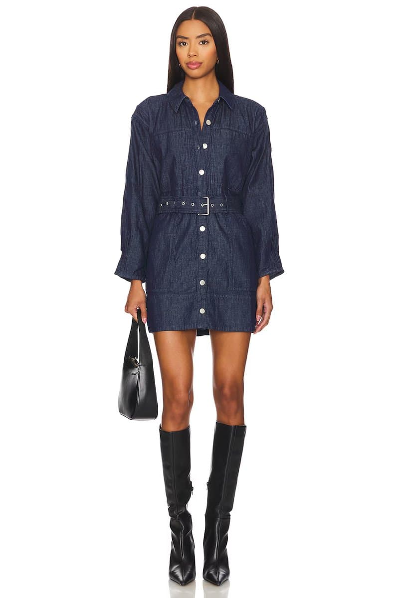 revolve x REVOLVE Esme Mini Dress In Dark Shadow