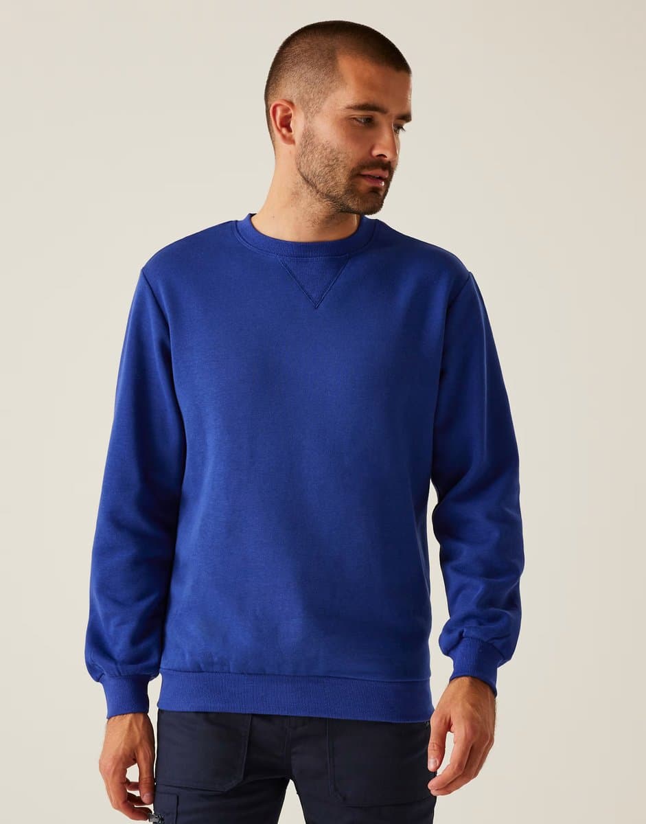 ASOS Regatta Pro crewneck sweatshirt in new royal
