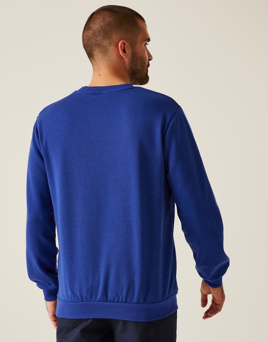 ASOS Regatta Pro crewneck sweatshirt in new royal - 3