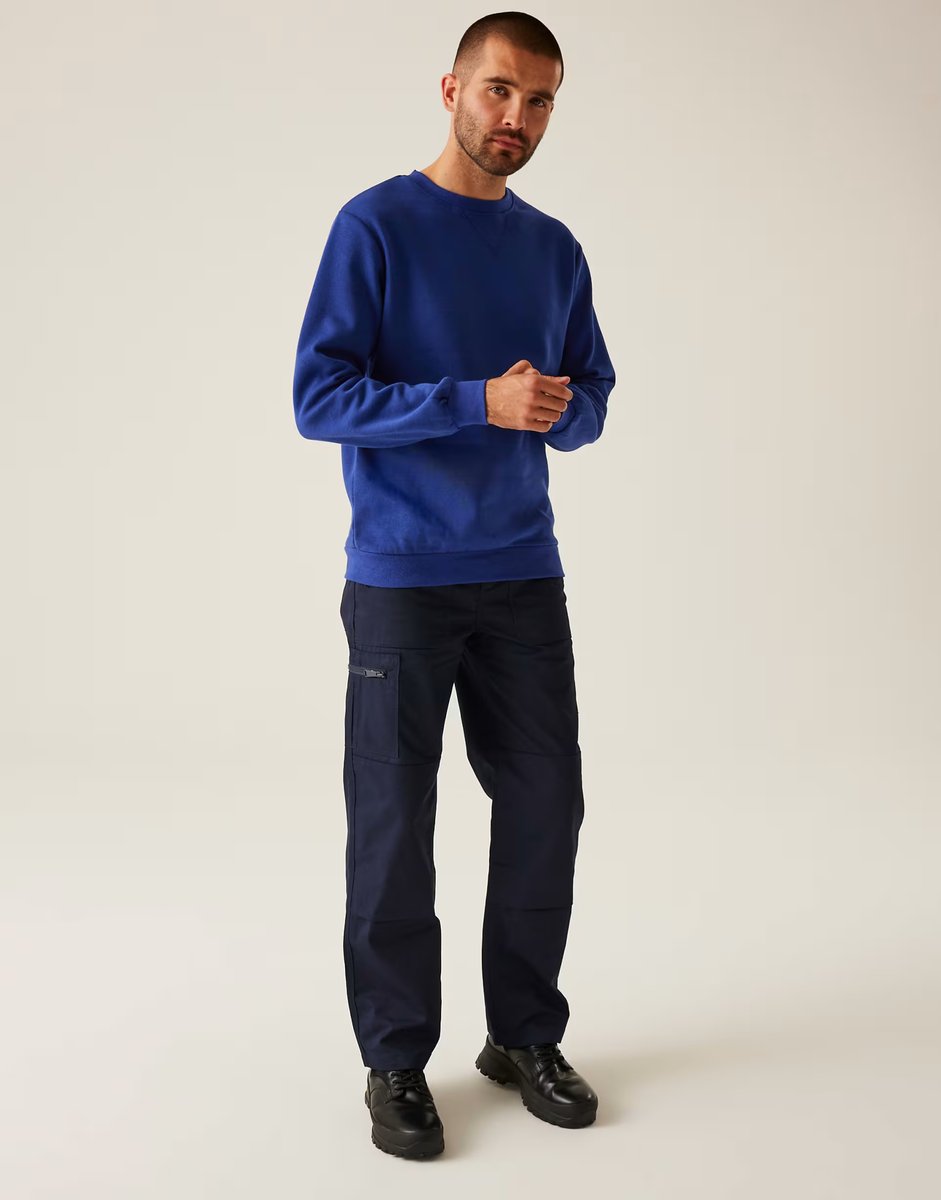 ASOS Regatta Pro crewneck sweatshirt in new royal - 4