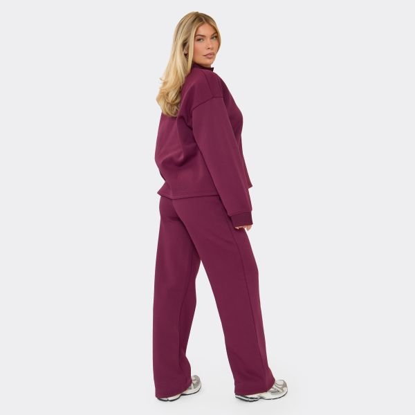 EGO STRAIGHT LEG JOGGER IN PURPLE, Women's Size UK 6 - 2