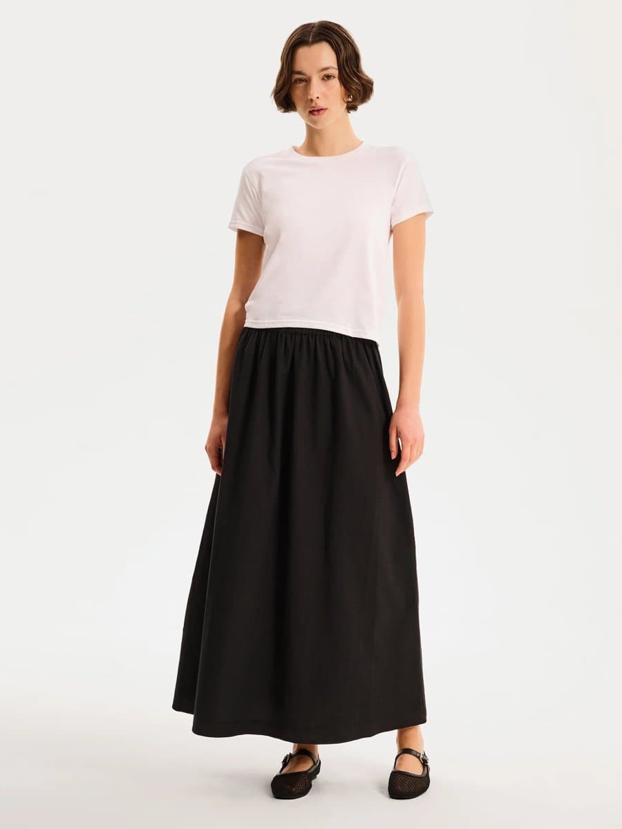 OMNES Jolie Skirt in Black
