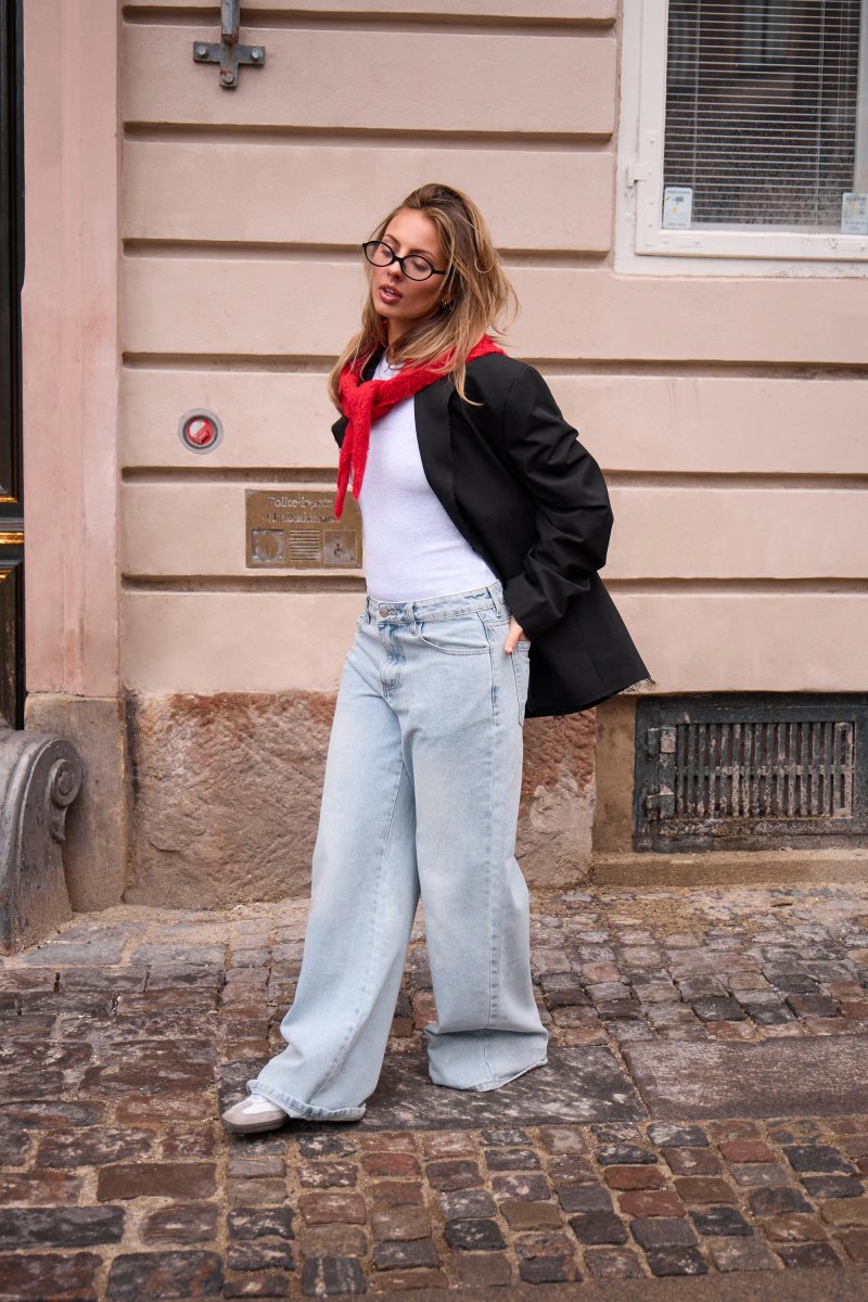 Kaiia Kaiia Rib Long Sleeve Bodysuit Mid Grey Marl - 3