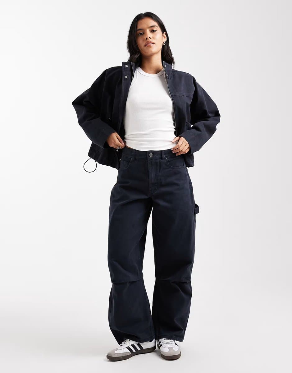 ASOS ASOS DESIGN denim in navy co-ord