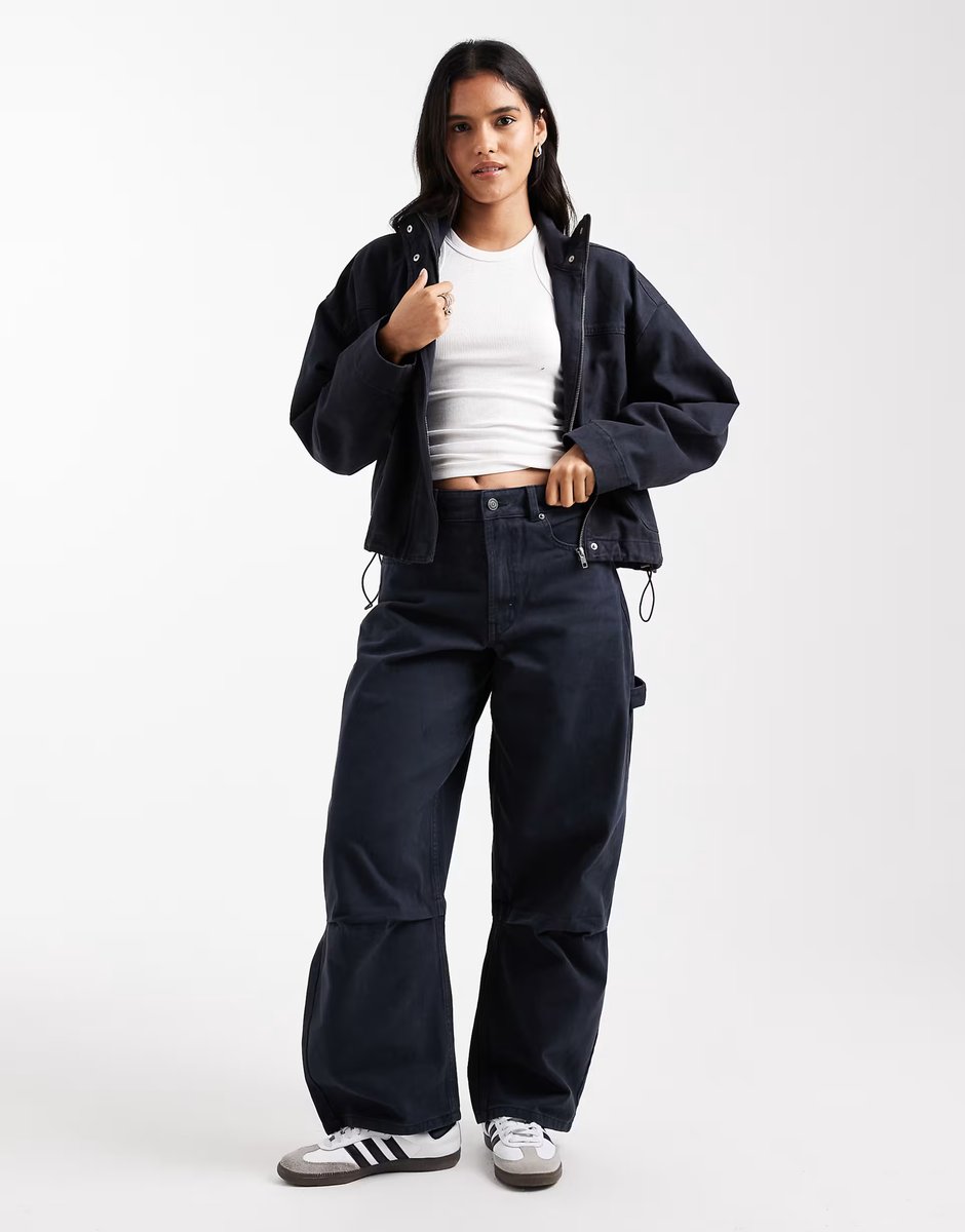 ASOS ASOS DESIGN denim in navy co-ord - 2
