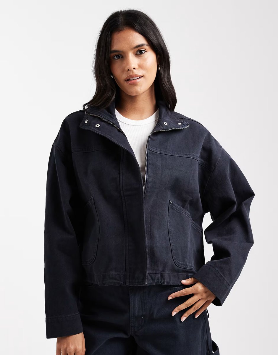 ASOS ASOS DESIGN denim in navy co-ord - 3