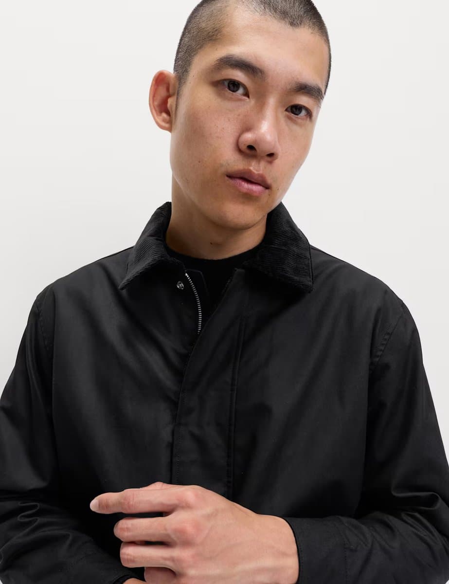 Marks & Spencer M&S Classic Wax Jacket in Black