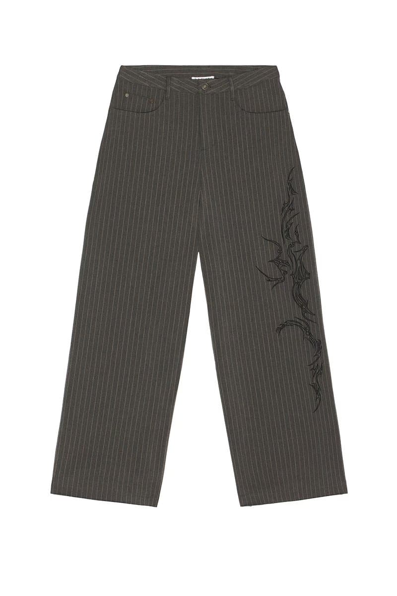 revolve Gothic Pinstripe Goliath Trousers