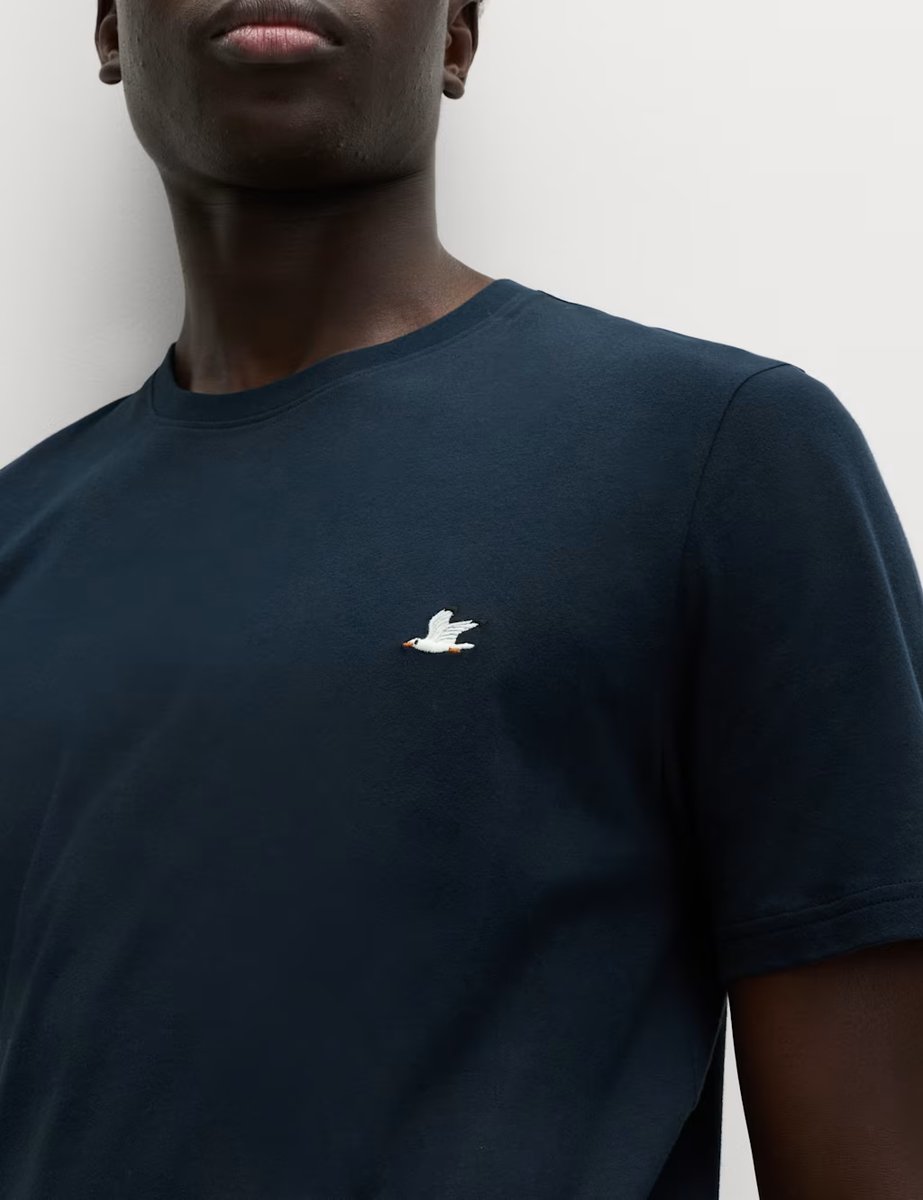 Marks & Spencer M&S Pure Cotton Nautical Print Pyjama Set Navy Mix - 3