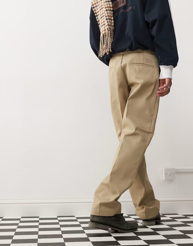 ASOS Dickies 874 straight fit work chino trousers in khaki - 2