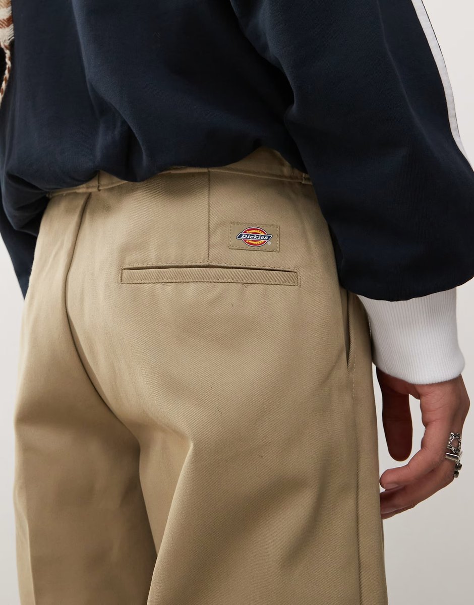 ASOS Dickies 874 straight fit work chino trousers in khaki - 3