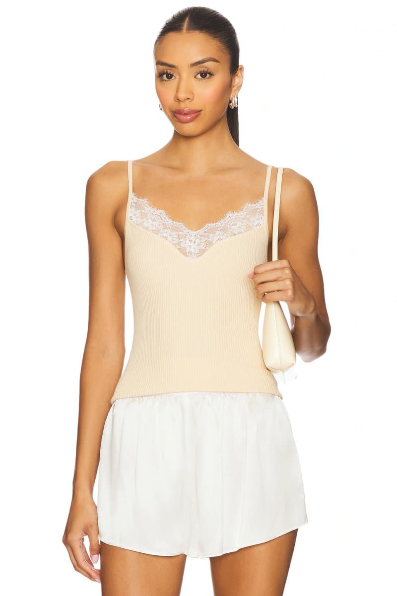 revolve Revolve Marianna Eugene Tank Top in Tan