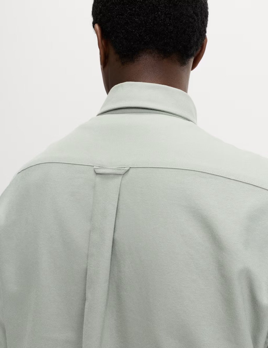 Marks & Spencer M&S Pure Cotton Ultimate Oxford Shirt Pistachio - 3