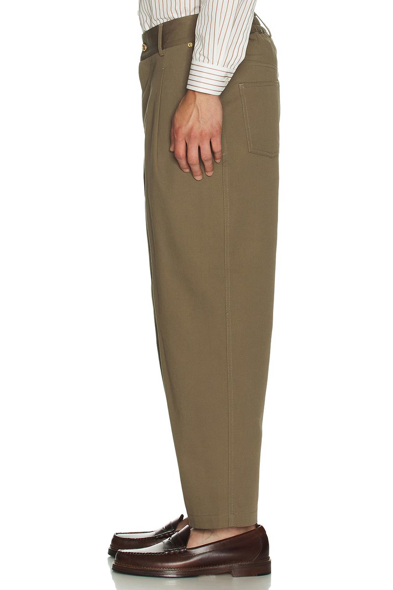 revolve Le Pantalon Cropped Twill Pants - 4