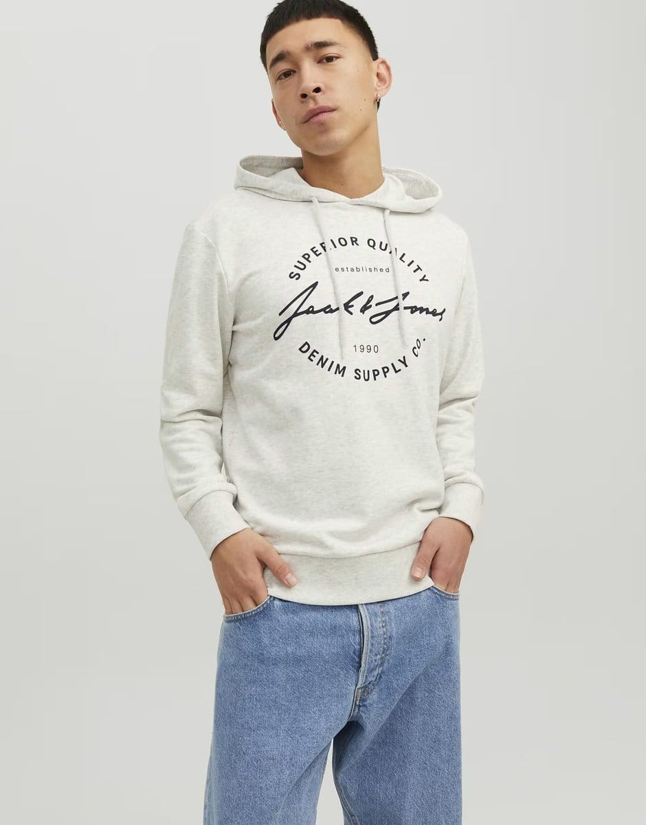 ASOS Jack & Jones Hoodie in black - 4