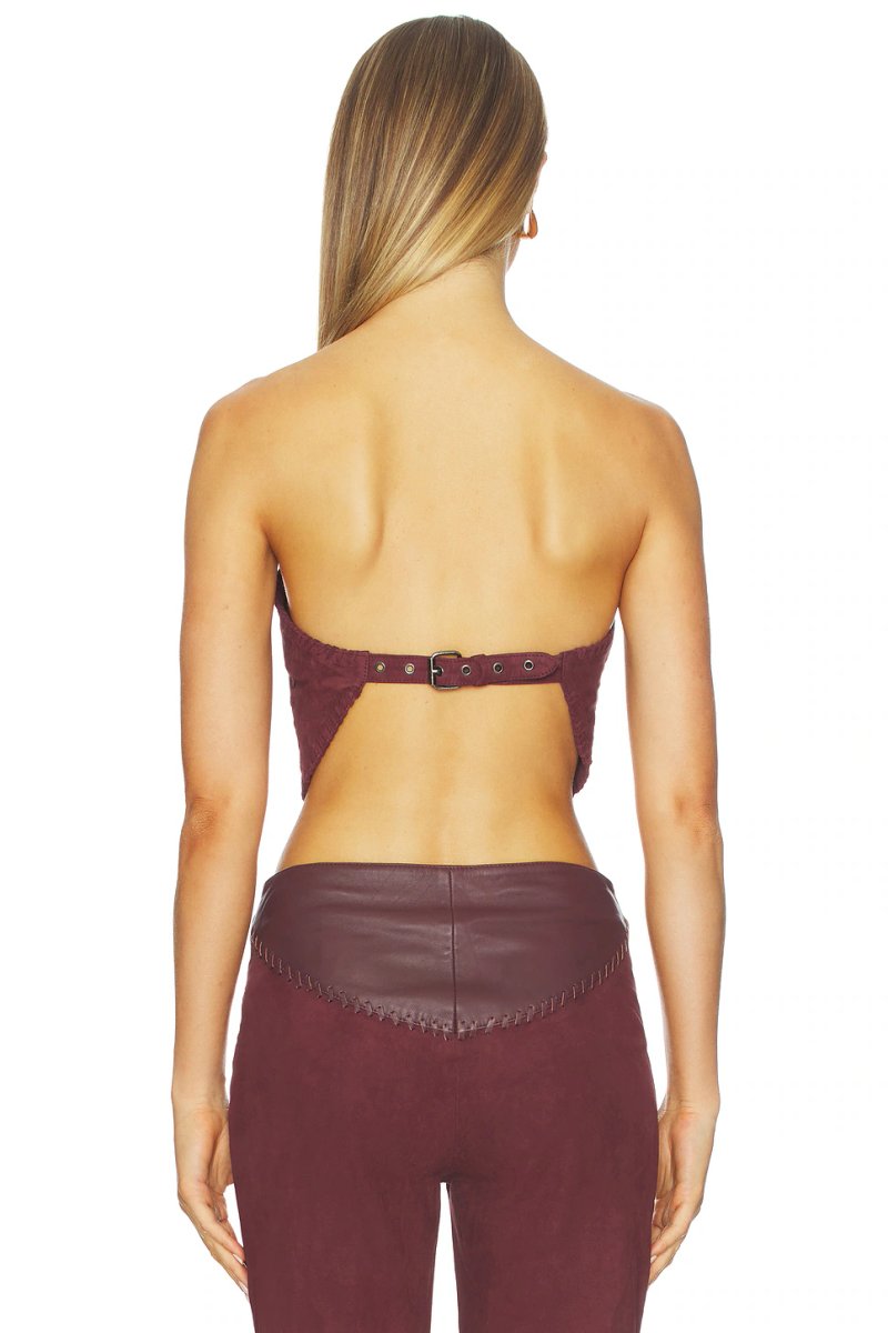 revolve Hankerchif Whipstitch Top - 3