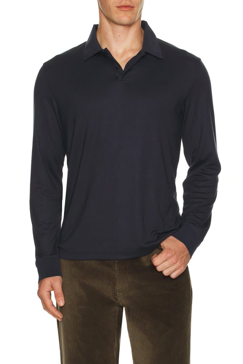 revolve Anemone Milano Goris Long Sleeve Polo