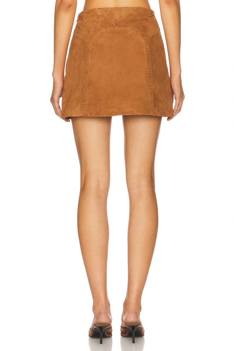 revolve Juana Suede Skirt - 4