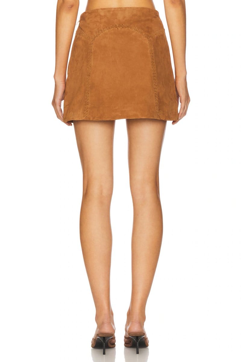 revolve Juana Suede Skirt - 4