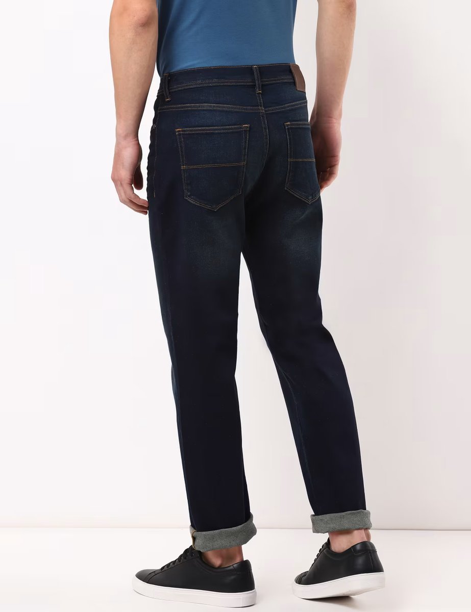 Marks & Spencer M&S Regular fit Denim Dark Blue - 2